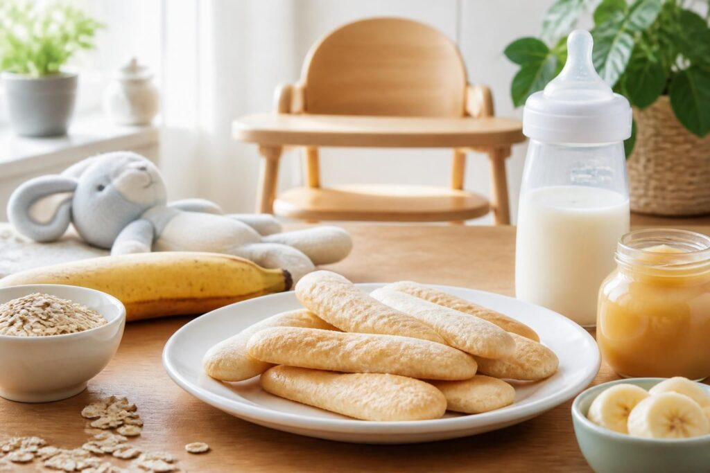 découvrez notre recette maison de boudoirs bébé sans sucre, spécialement conçue pour les bébés dès 6 mois. une alternative saine et gourmande pour les premières douceurs de votre enfant.