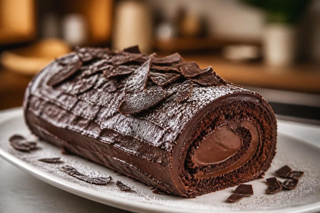 découvrez notre recette simple et rapide de bûche au chocolat, idéale pour réussir un dessert gourmand sans stress ni complication.