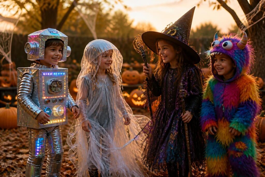 découvrez des idées originales de déguisements halloween pour enfant, pour un costume unique qui fera sensation lors des fêtes et des sorties effrayantes.