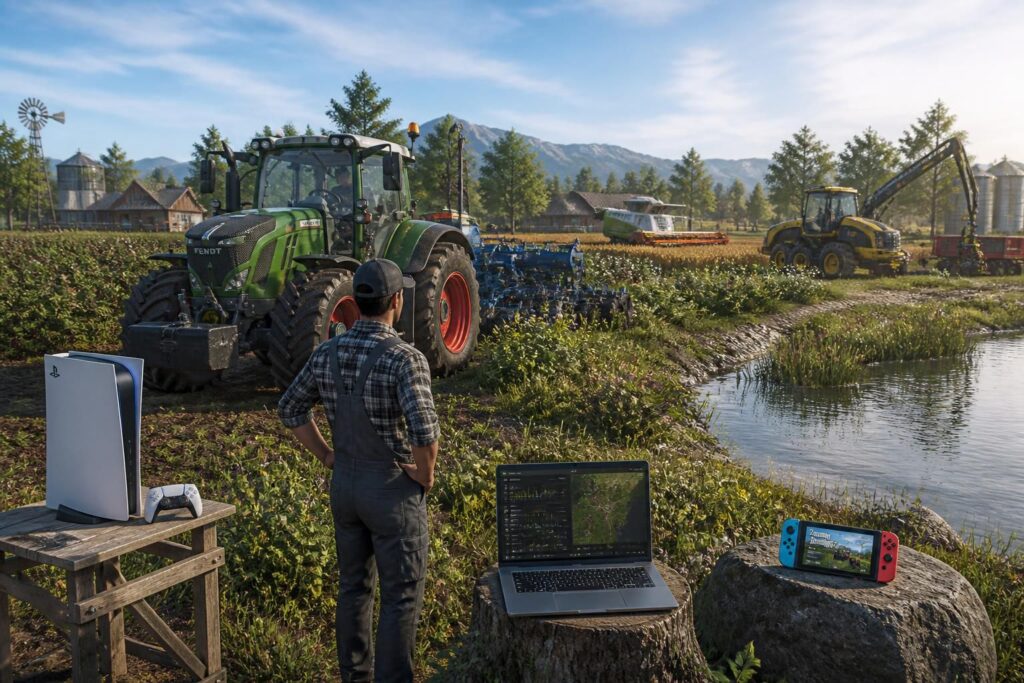 découvrez le guide complet de farming simulator 25 pour ps5, switch et pc, avec tous les conseils essentiels et les meilleurs mods pour optimiser votre expérience de jeu.