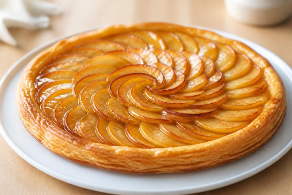 découvrez la recette facile et gourmande de la tarte fine aux pommes caramélisées sur pâte feuilletée, inspirée par cyril lignac. un dessert élégant et savoureux à réaliser chez vous.