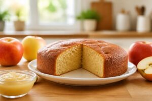 découvrez nos recettes de gâteau moelleux à la compote de pomme, sans beurre ni sucre ajouté, pour un dessert sain et gourmand.