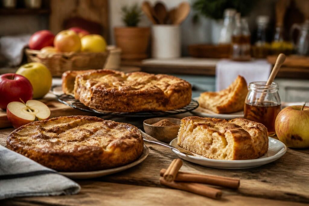 découvrez des recettes moelleuses de gâteaux aux pommes et cannelle par cyril lignac et marmiton, pour des desserts gourmands et faciles à réaliser.