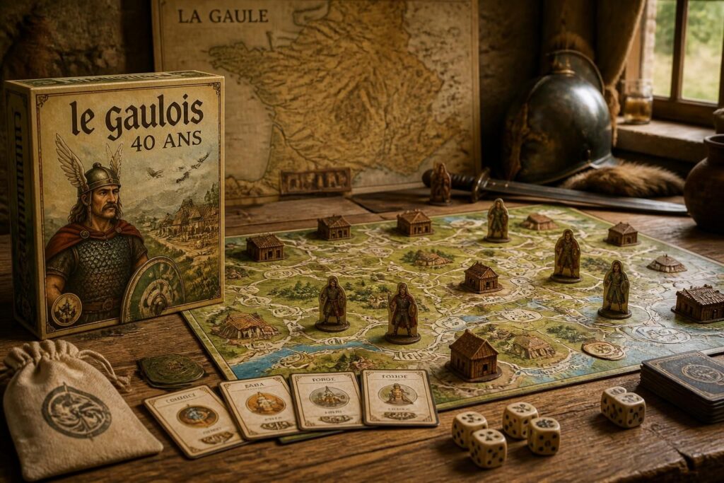 découvrez l'histoire du jeu le gaulois, célébrant ses 40 ans, et apprenez toutes les règles pour profiter pleinement de ce jeu incontournable.