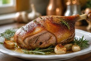 découvrez le temps de cuisson parfait pour un manchon de canard au four, afin d'obtenir une viande tendre et fondante à chaque fois.