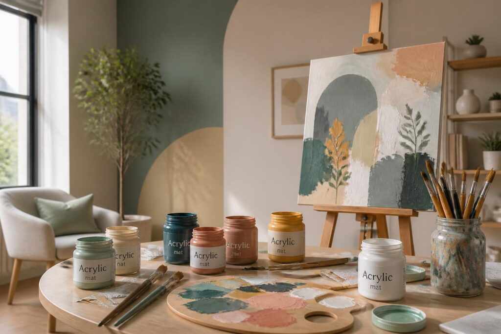 découvrez comment choisir la meilleure peinture acrylique mate pour sublimer vos murs et créations artistiques avec un fini élégant et durable.