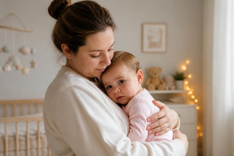 découvrez comment comprendre et apaiser la peur de l'abandon chez votre bébé, une étape clé de son développement affectif.