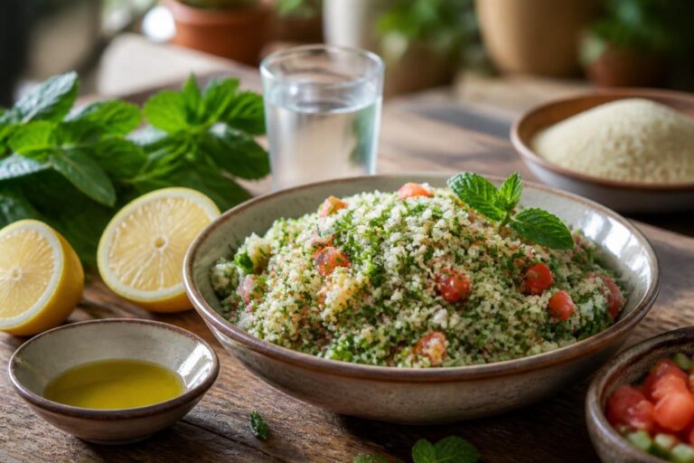 découvrez nos astuces pour réussir la cuisson de la semoule et préparer un taboulé libanais savoureux, frais et authentique.