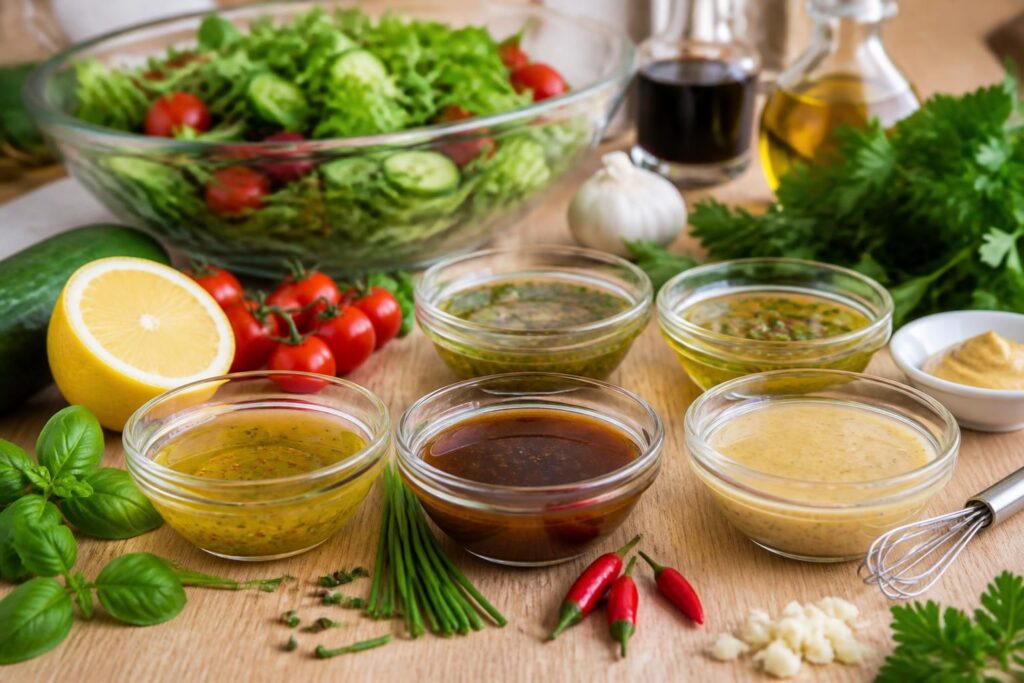 découvrez nos recettes de vinaigrettes allégées, légères et savoureuses, parfaites pour sublimer vos salades tout en restant healthy.