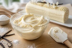 découvrez notre recette simple de crème beurre vanille, parfaite pour un gâteau ou une bûche réussie à coup sûr.
