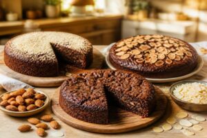 découvrez des recettes gourmandes de gâteaux au chocolat et aux amandes, avec poudre, effilées ou sans gluten, pour des desserts savoureux et adaptés à tous les goûts.