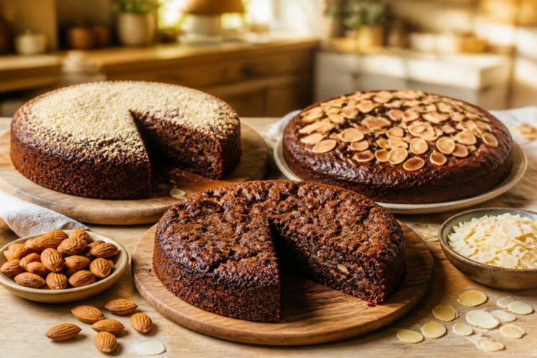 découvrez des recettes gourmandes de gâteaux au chocolat et aux amandes, avec poudre, effilées ou sans gluten, pour des desserts savoureux et adaptés à tous les goûts.