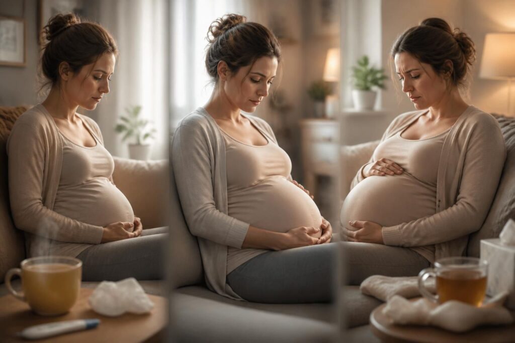 découvrez les risques de la grippe pendant la grossesse et les mesures à prendre selon chaque trimestre pour protéger maman et bébé.