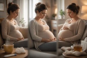 découvrez les risques de la grippe pendant la grossesse et les mesures à prendre selon chaque trimestre pour protéger maman et bébé.