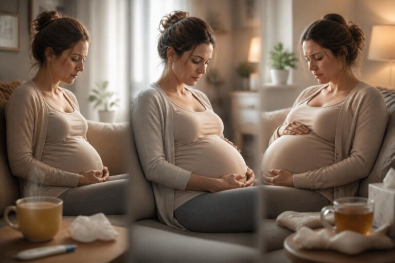 découvrez les risques de la grippe pendant la grossesse et les mesures à prendre selon chaque trimestre pour protéger maman et bébé.