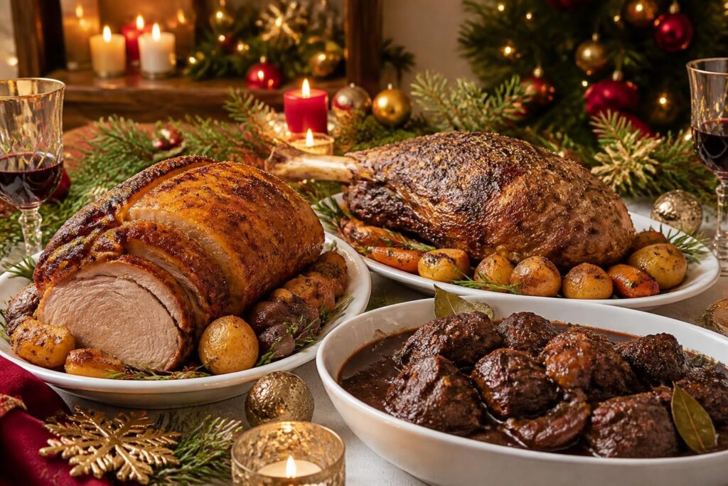 découvrez notre sélection de recettes de sanglier pour noël : rôti, gigot ou civet, des plats festifs savoureux pour un repas de fête inoubliable.