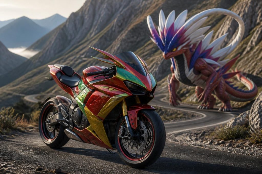 découvrez la collaboration unique entre moto honda et pokémon, mettant en avant koraidon et des modèles exclusifs alliant performance et univers pokémon.