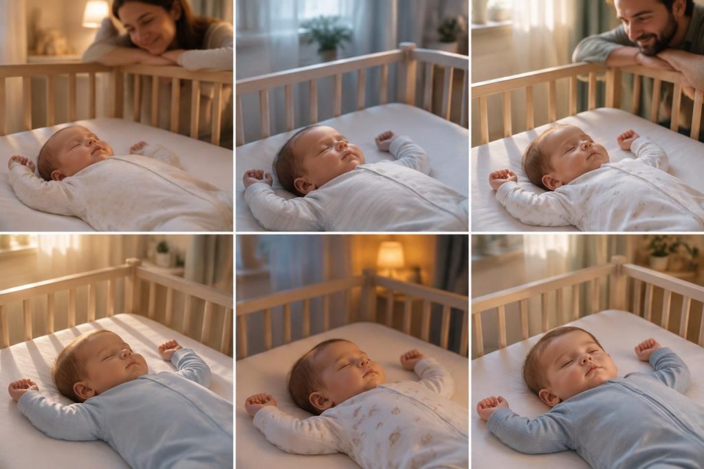 découvrez combien de temps dort un bébé de 1 à 6 mois, mois par mois, et comprenez l’évolution de son sommeil pour mieux accompagner votre enfant.