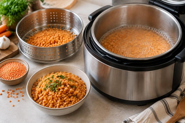 découvrez comment cuire rapidement les lentilles corail au cookeo, à la vapeur ou dans l’eau, avec des conseils simples pour une texture parfaite.