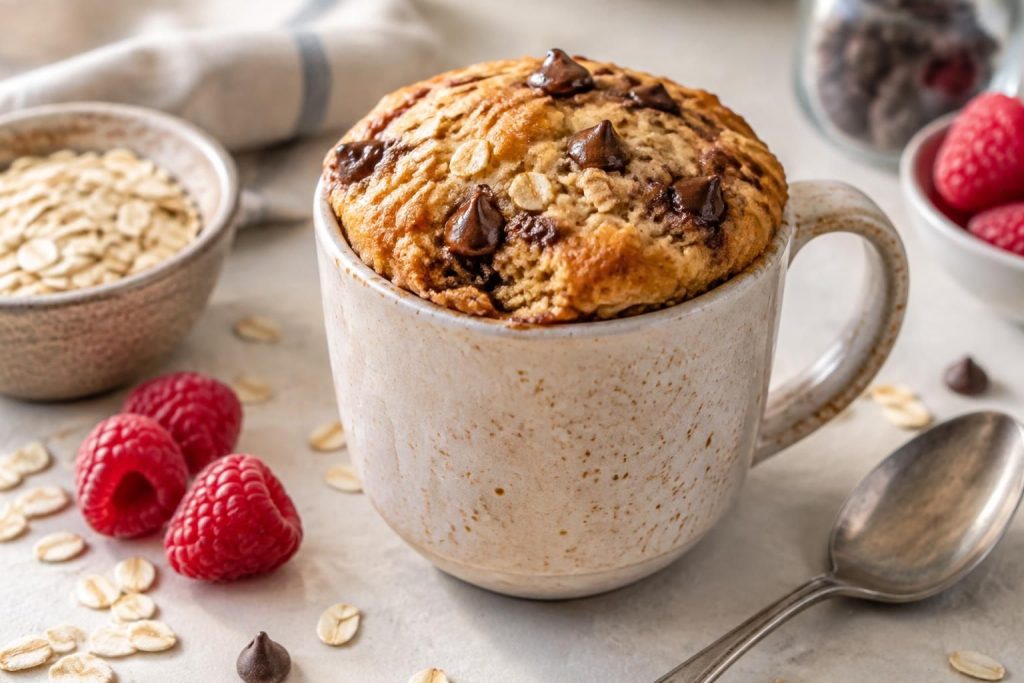 découvrez nos recettes de mug cake aux flocons d’avoine, sans œuf ou à la banane, pour préparer en quelques minutes un goûter sain et gourmand.